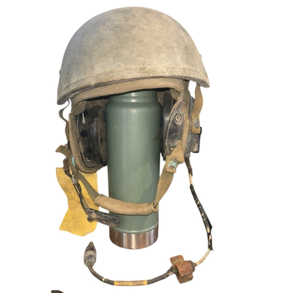 VTG WWII Gentex US Military Combat Vehicle Tank Crew Men CVC Helmet MK-1697